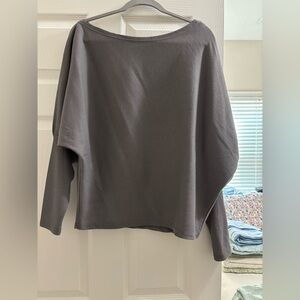 Hazel and Olive Women's Gray Blouse
